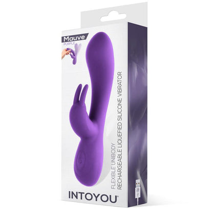INTOYOU - MAUVE MAUVE LIQUEFIED SILICONE UNIBODY VIBE USB PURPLE