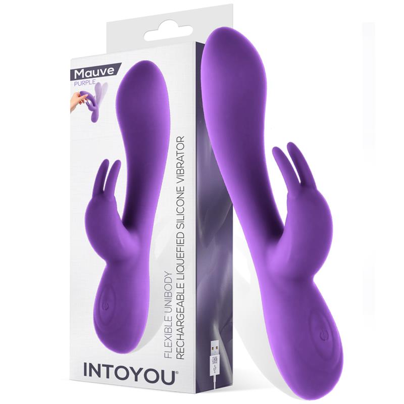 INTOYOU - MAUVE MAUVE LIQUEFIED SILICONE UNIBODY VIBE USB PURPLE