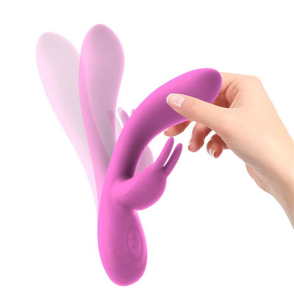 INTOYOU - MAUVE UNIBODY LIQUEFIED SILICONE VIBE USB PINK