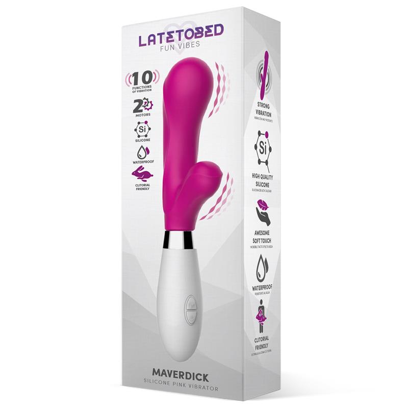 LATETOBED - MAVERDICK SILICONE VIBE PINK