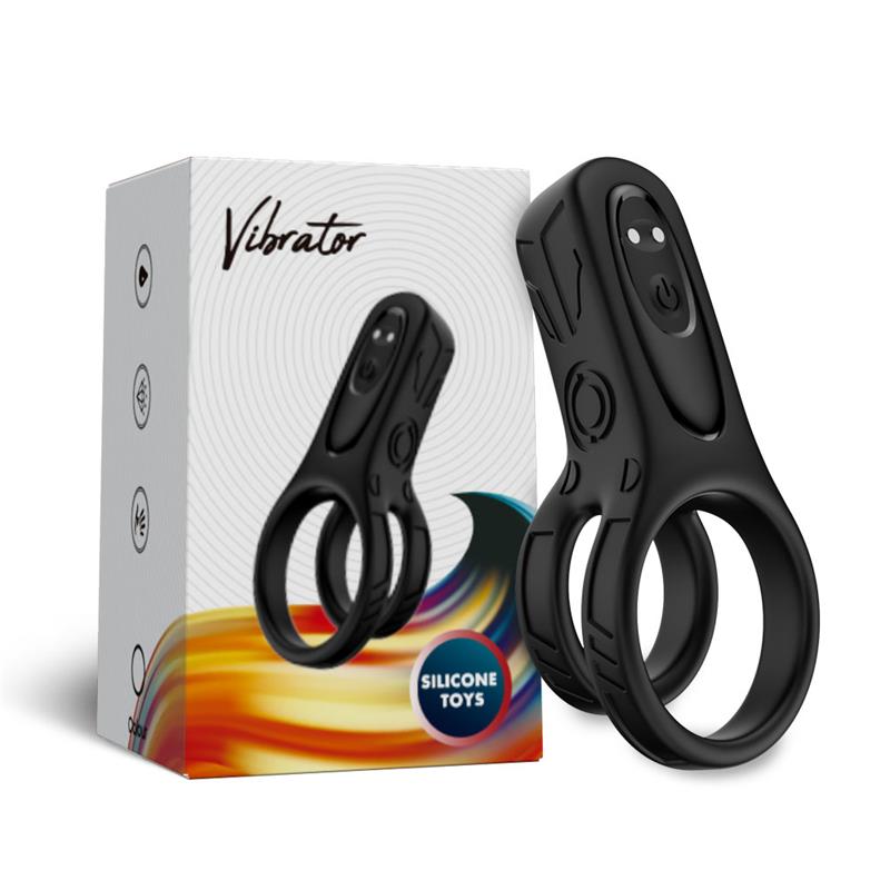 URBAN SKY - MECHA-STYLE VIBRATING PENIS RING