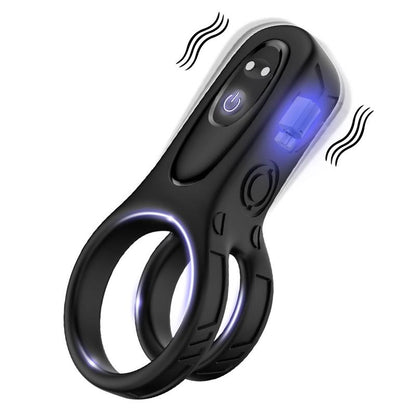 URBAN SKY - MECHA-STYLE VIBRATING PENIS RING
