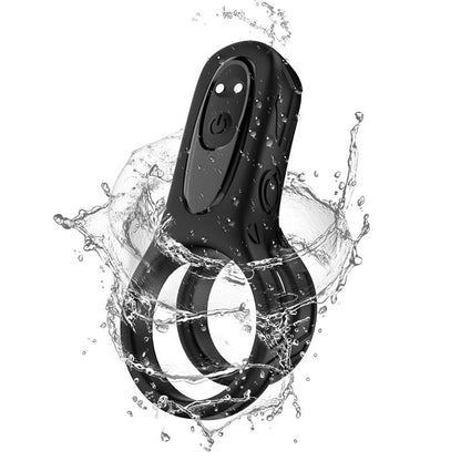 URBAN SKY - MECHA-STYLE VIBRATING PENIS RING