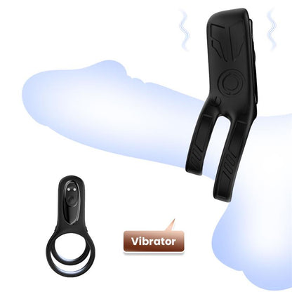 URBAN SKY - MECHA-STYLE VIBRATING PENIS RING