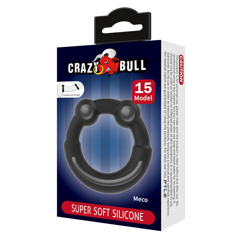 CRAZY BULL - MECO COCK RING SILICONE MOD 15