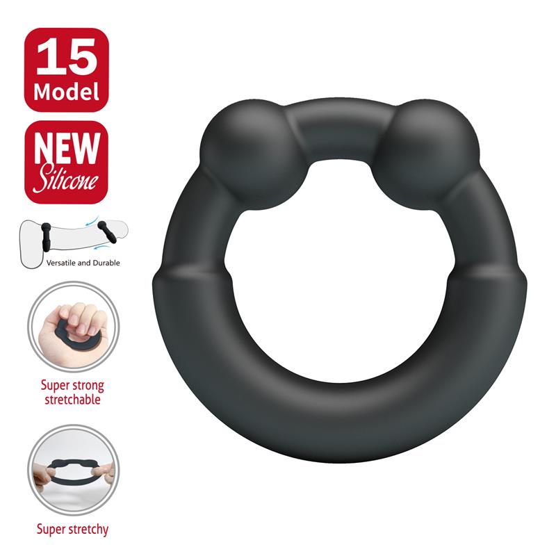 CRAZY BULL - MECO COCK RING SILICONE MOD 15
