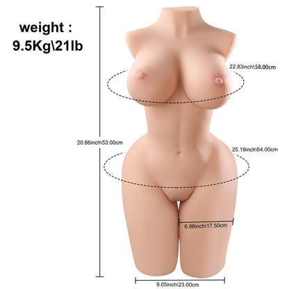 XISE - MELISSA TORSO VAGINA AND ANUS 8.2 KG