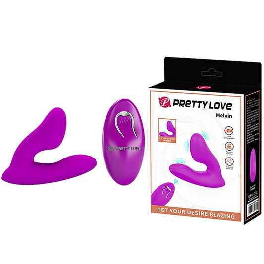 PRETTYLOVE - MELVIN VIBRATING BUT PLUG WITH REMOTE