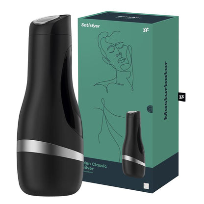 SATISFYER - MASTURBATOR MEN CLASSIC SILVER