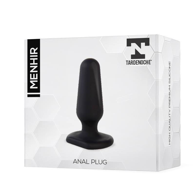 TARDENOCHE - MENHIR ANAL PLUG SILICONE BLACK