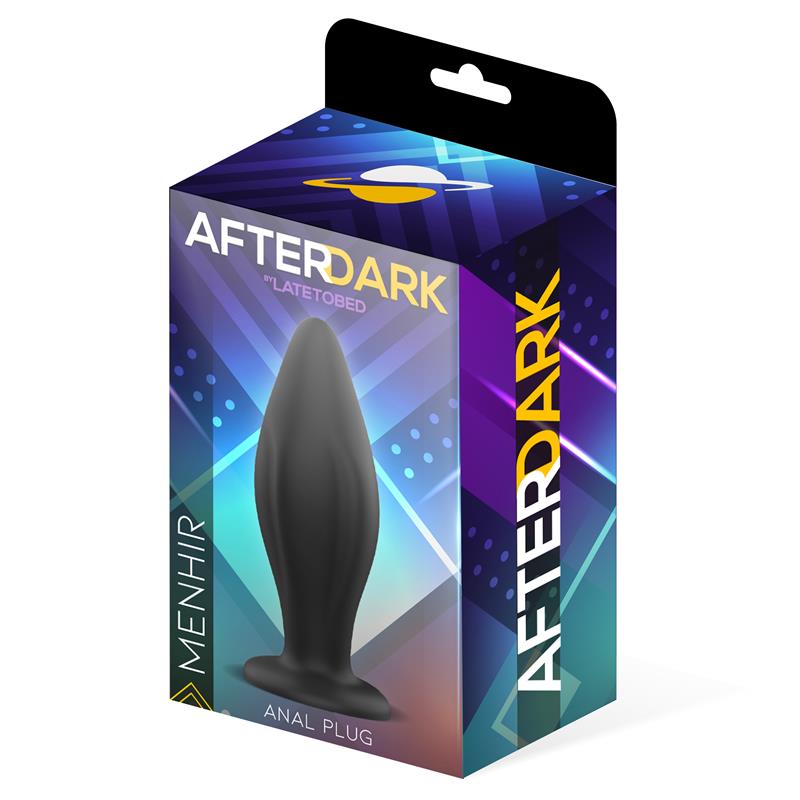 AFTERDARK - MENHIR BUTT PLUG SILICONE 12 CM X 4.5 CM
