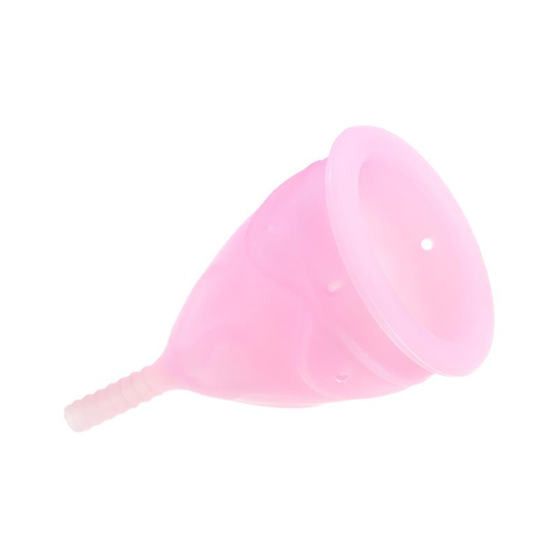FEMINTIMATE - MENSTRUAL CUP EVE PINK SIZE S PLATINUM SILICONE