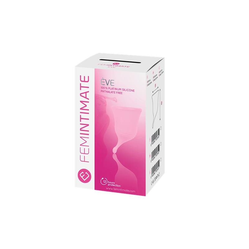 FEMINTIMATE - MENSTRUAL CUP EVE SIZE L SILICONE PINK