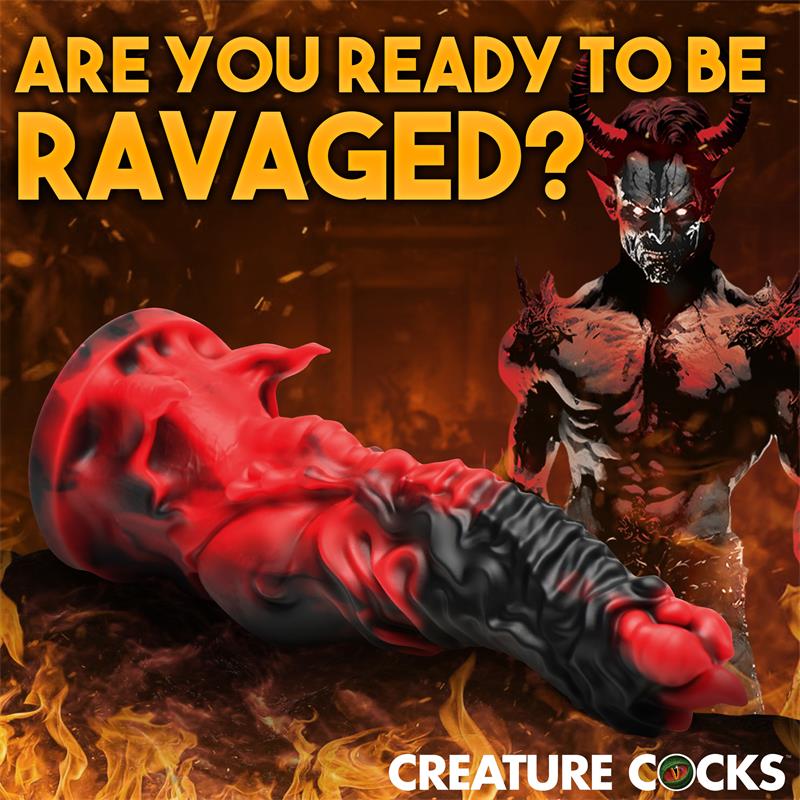 CREATURE COCKS - MEPHISTO SILICONE DILDO