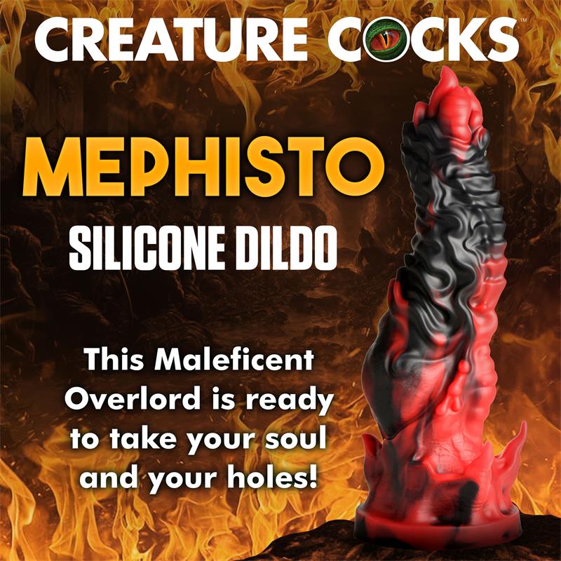 CREATURE COCKS - MEPHISTO SILICONE DILDO