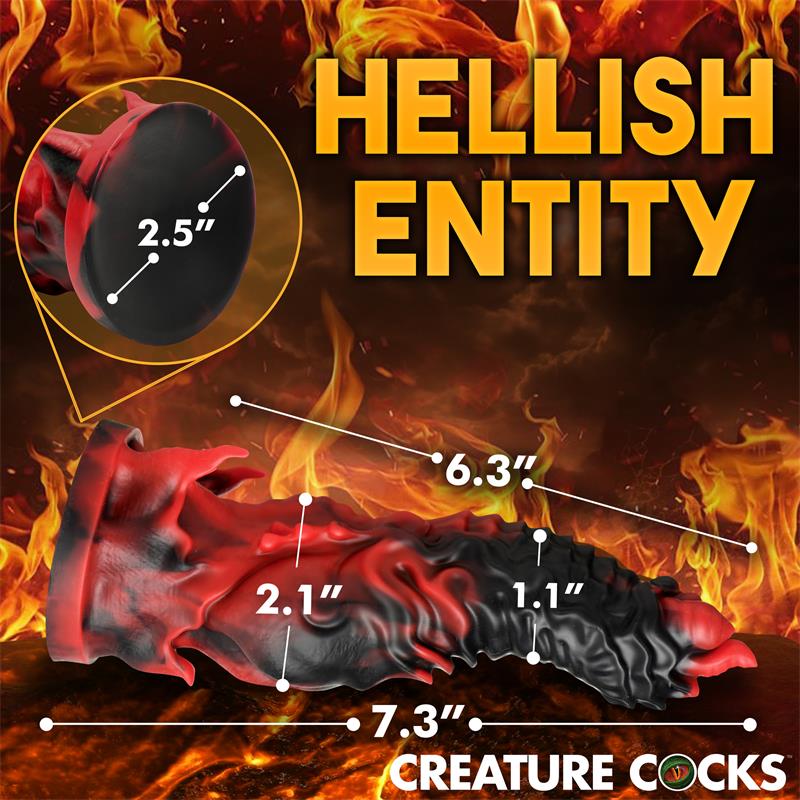 CREATURE COCKS - MEPHISTO SILICONE DILDO