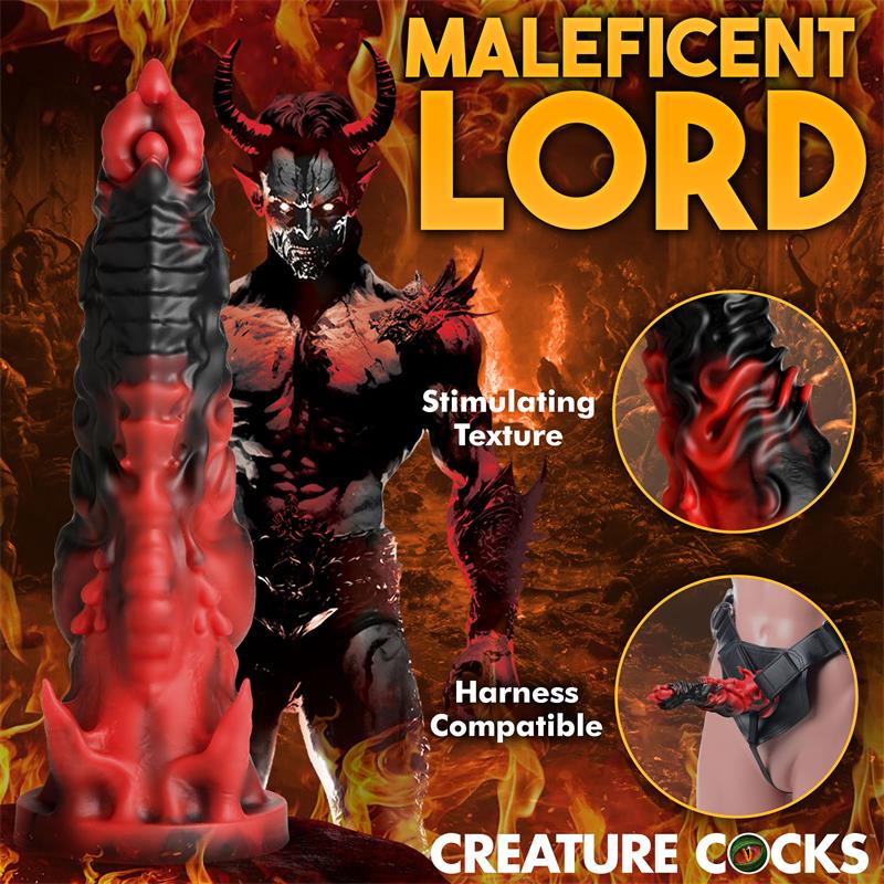 CREATURE COCKS - MEPHISTO SILICONE DILDO