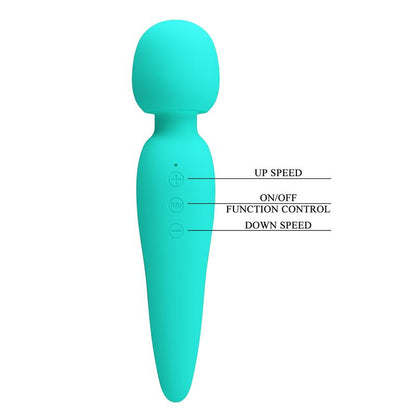 PRETTYLOVE - MEREDITH MASSAGER WAND GREEN