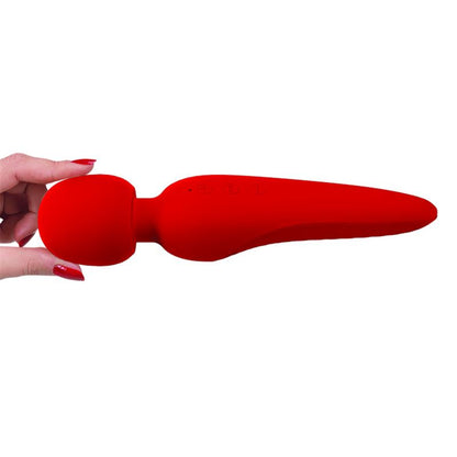 PRETTYLOVE - MEREDITH MASSAGER WAND RED