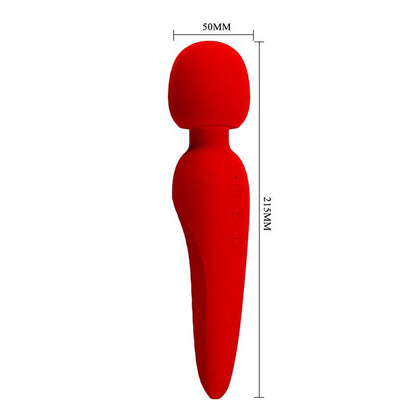 PRETTYLOVE - MEREDITH MASSAGER WAND RED