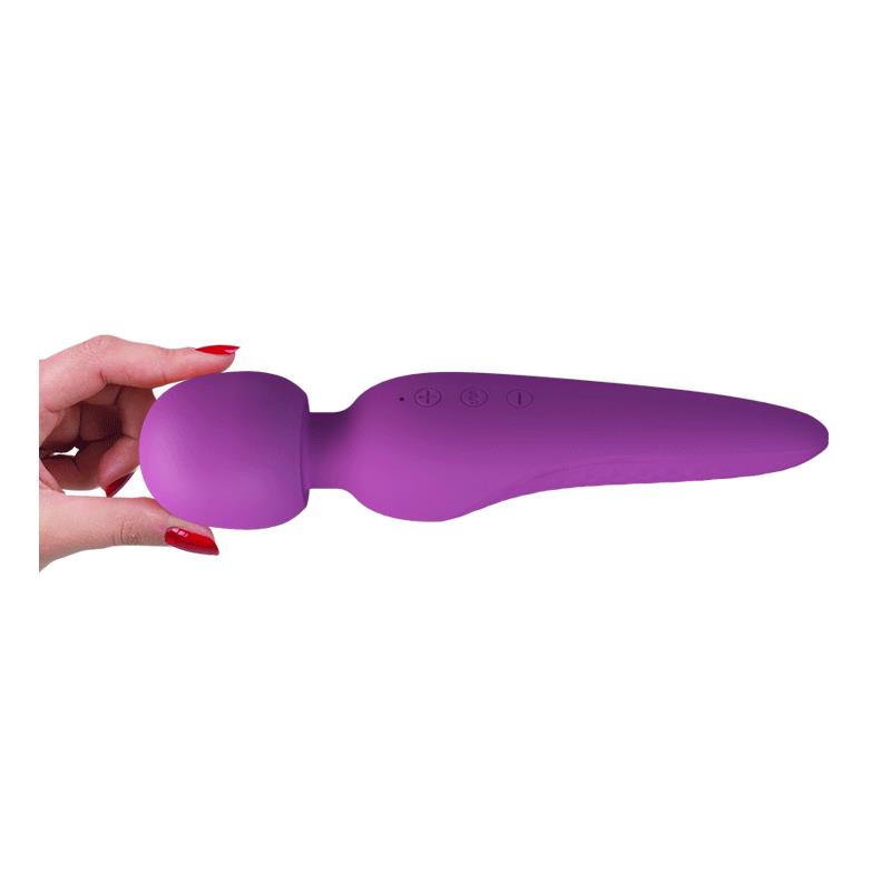 PRETTYLOVE - MEREDITH WAND MASSAGER USB VIOLET