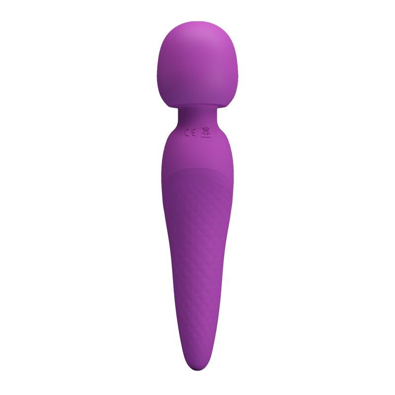 PRETTYLOVE - MEREDITH WAND MASSAGER USB VIOLET