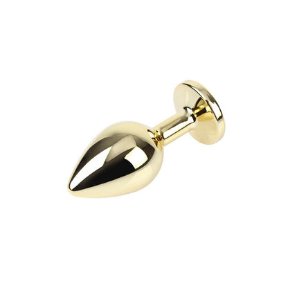 CHISA - METAL ANAL PLUG WITH JEWEL SIZE M