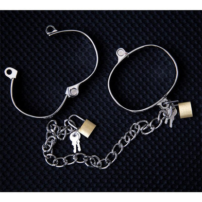 LATETOBED BDSM LINE - METAL ANKLE CUFF FOR WOMEN  8 CM