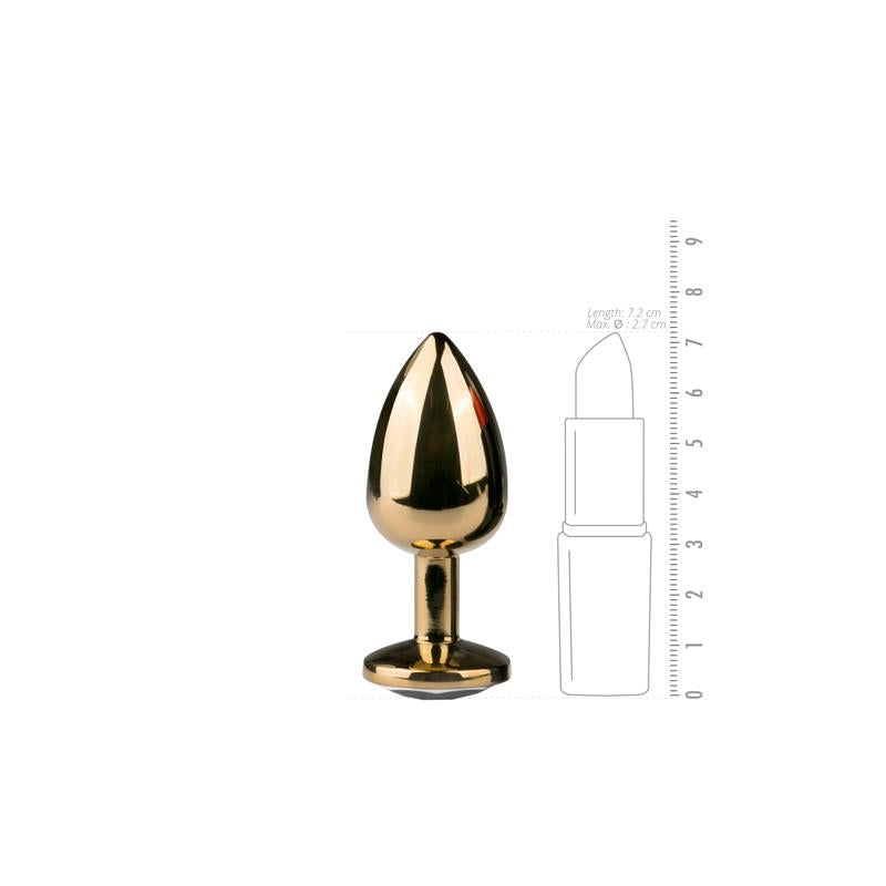 EASYTOYS - METAL BUTT PLUG NO.1 - GOLD