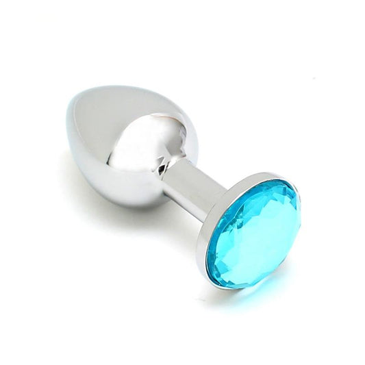 RIMBA TOYS - METAL BUTT PLUG SOFIA BLUE JEWEL