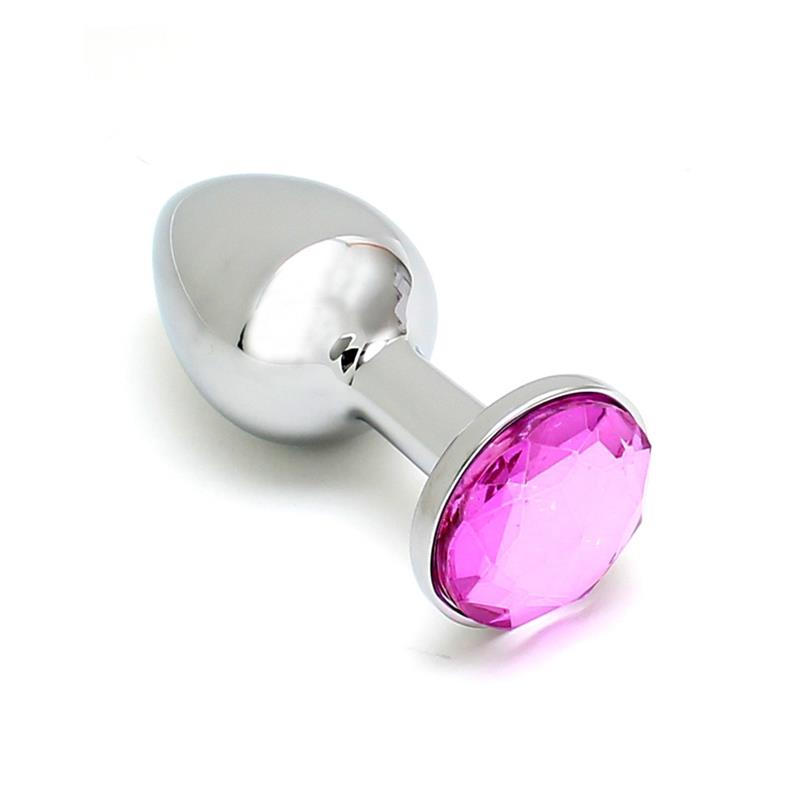 RIMBA - METAL BUTT PLUG SOFIA PINK JEWEL