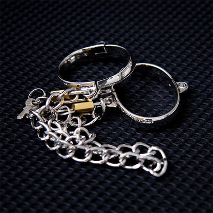 LATETOBED BDSM LINE - METAL HAND CUFF FOR WOMEN 5,5 CM
