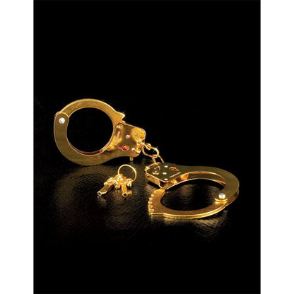 FETISH FANTASY GOLD - METAL HANDCUFFS GOLD