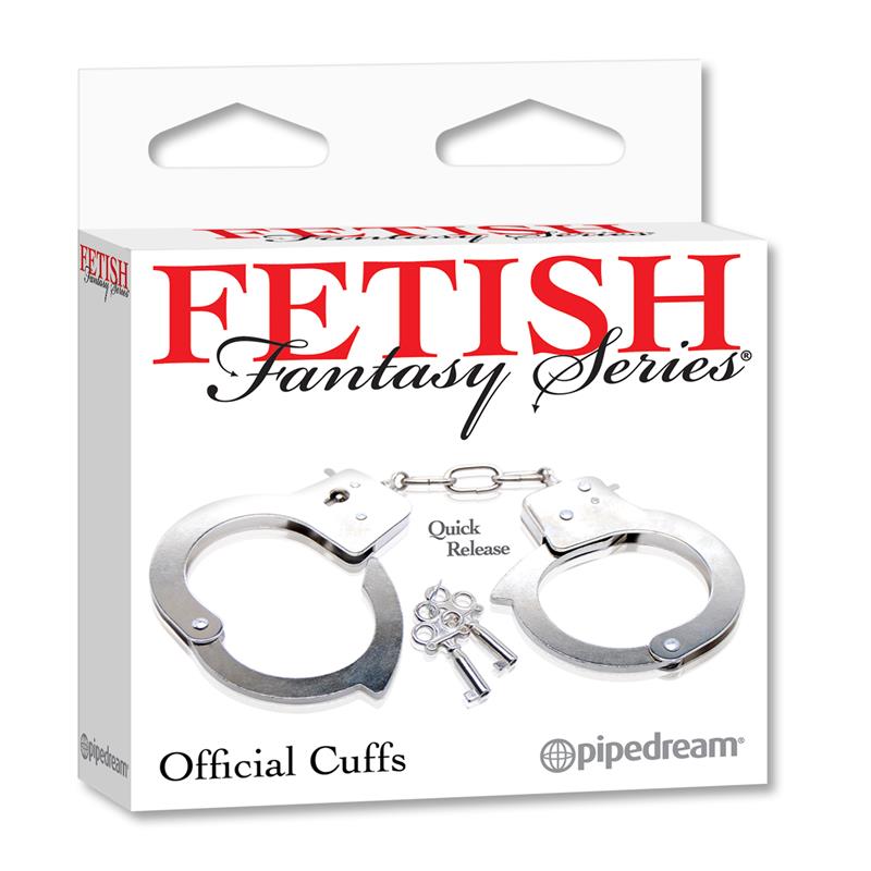 FETISH FANTASY SERIES - METAL HANDCUFFS