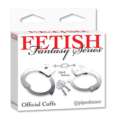 FETISH FANTASY SERIES - METAL HANDCUFFS
