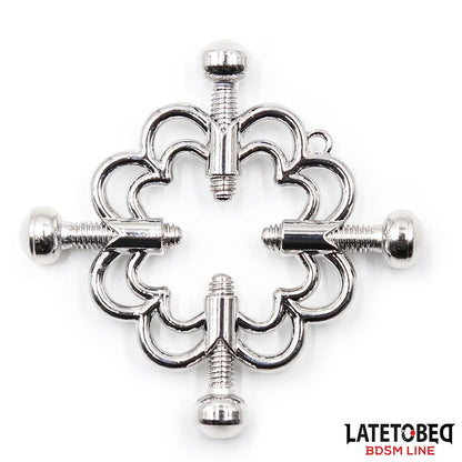 LATETOBED BDSM LINE - METAL NIPPLE CLAMPS ADJUSTABLE