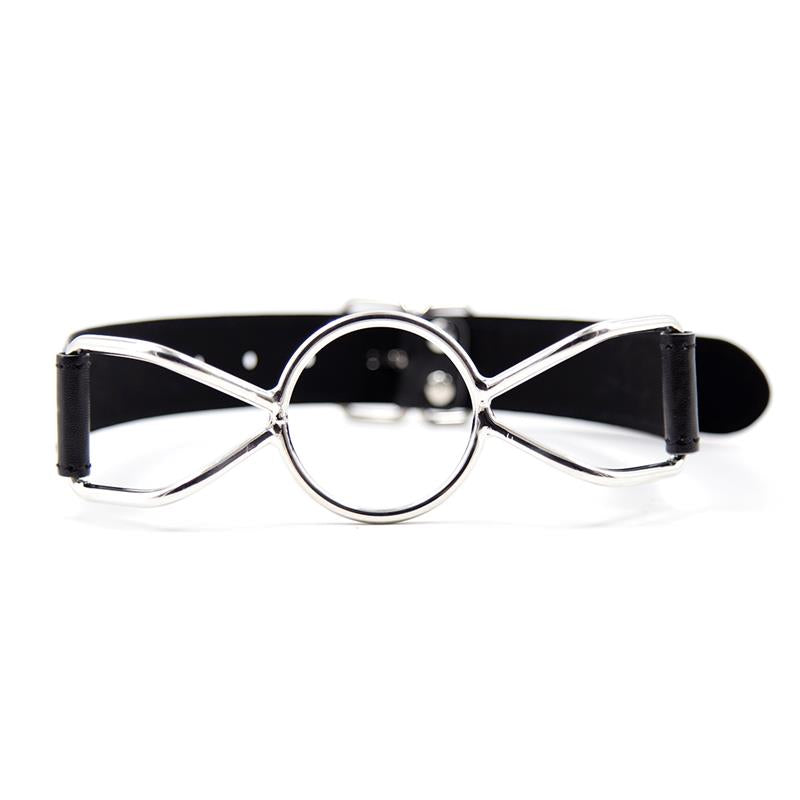 LATETOBED BDSM LINE - METAL O RING BALL GAG 4.5 CM SIZE M
