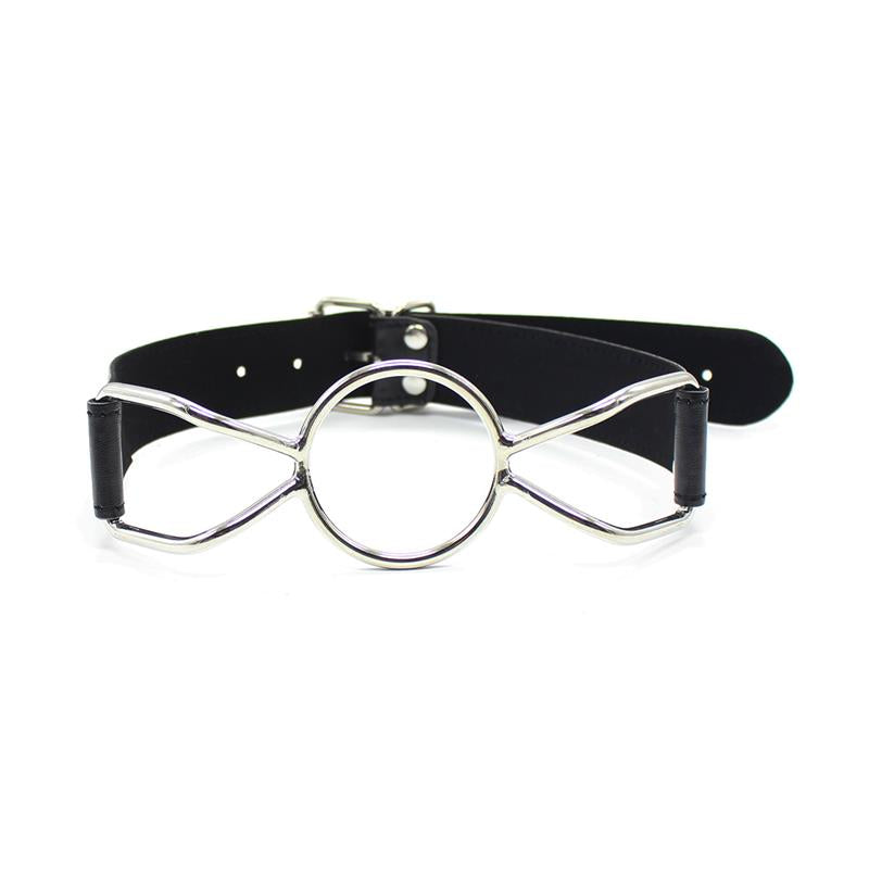 LATETOBED BDSM LINE - METAL O RING BALL GAG 4.5 CM SIZE M