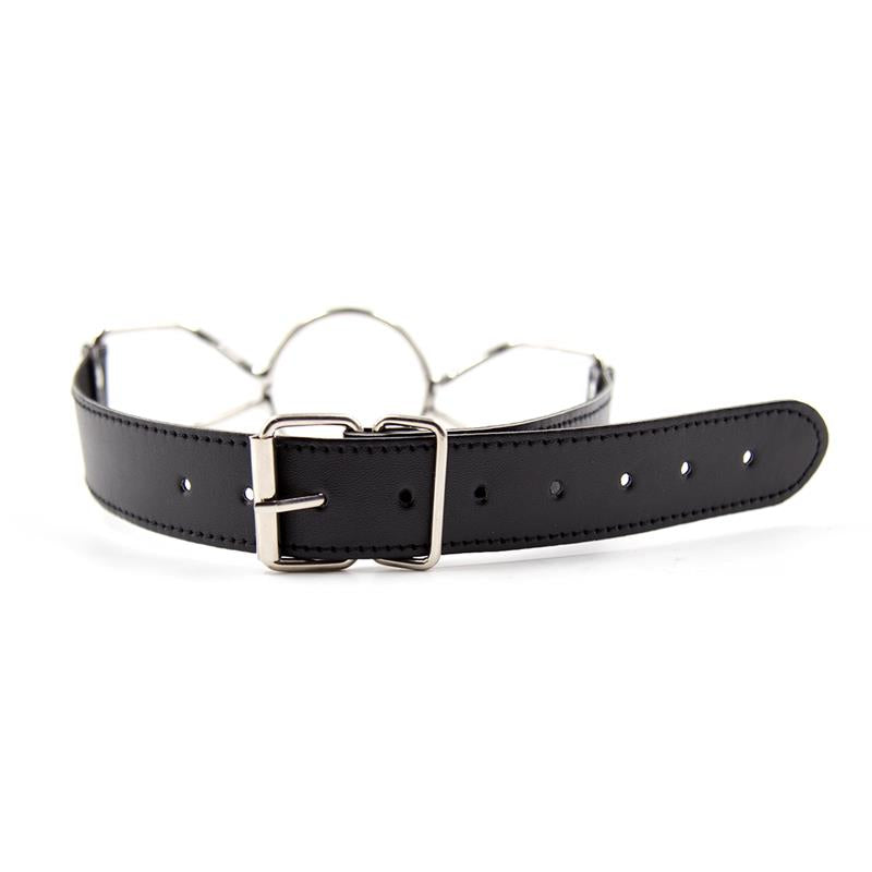 LATETOBED BDSM LINE - METAL O RING BALL GAG 4.5 CM SIZE M