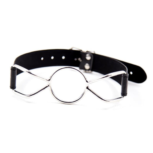 LATETOBED BDSM LINE - METAL O RING BALL GAG 4.5 CM SIZE M