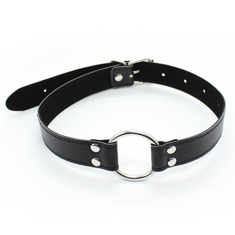 LATETOBED BDSM LINE - METAL O-RING GAG RING: 5 CM