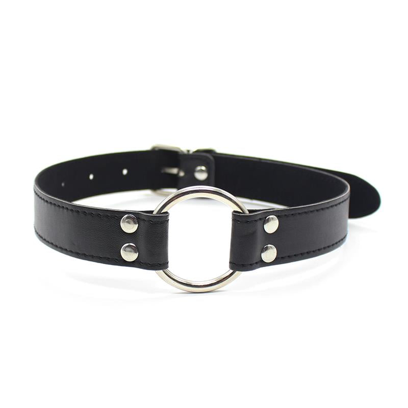 LATETOBED BDSM LINE - METAL O-RING GAG RING: 5 CM