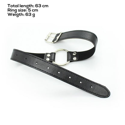 LATETOBED BDSM LINE - METAL O-RING GAG RING: 5 CM