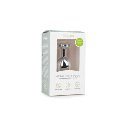 EASYTOYS - METAL PLUG  NO. 7 - SILVER / CLEAR