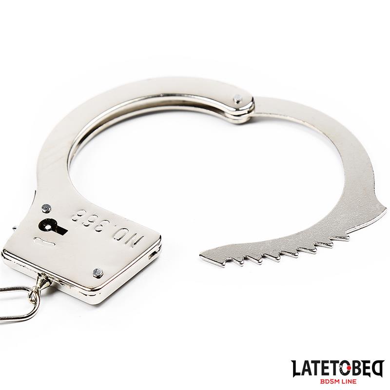LATETOBED BDSM LINE - METAL WRIST CUFFS 50G