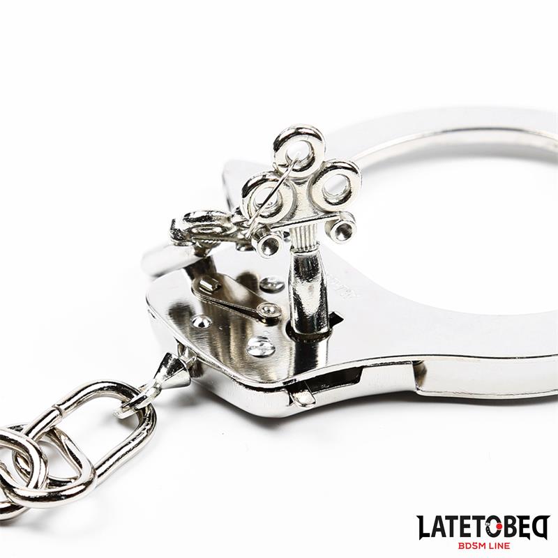 LATETOBED BDSM LINE - METAL WRIST CUFFS 85G