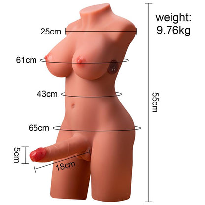 XISE - MIAH LADY BOY THRUSTING AND VIBRATING TORSO9.8 KG
