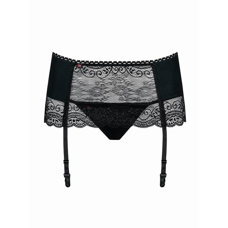 OBSESSIVE - MIAMOR GARTER BELT WITH THONG