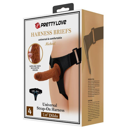 PRETTYLOVE - MICHAEL HARNESS WITH DILDO 7