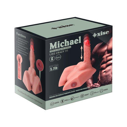 XISE - MICHAEL MASTURBATOR WITH THRUSTING AND VIBRATION 2.57 KG